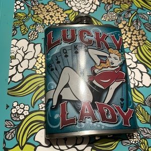 Lucky Lady flask. Never used!
